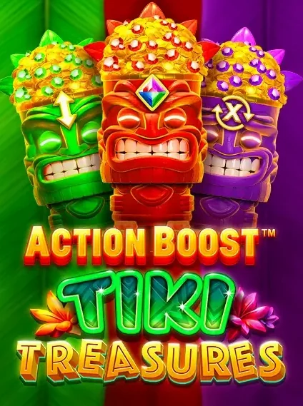 Action Boost Tiki Treasures Slot online at Spinpolo